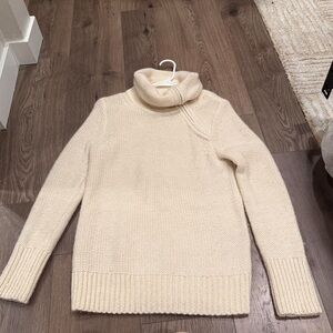 Banana Republic Italian Cream Knit Sweater